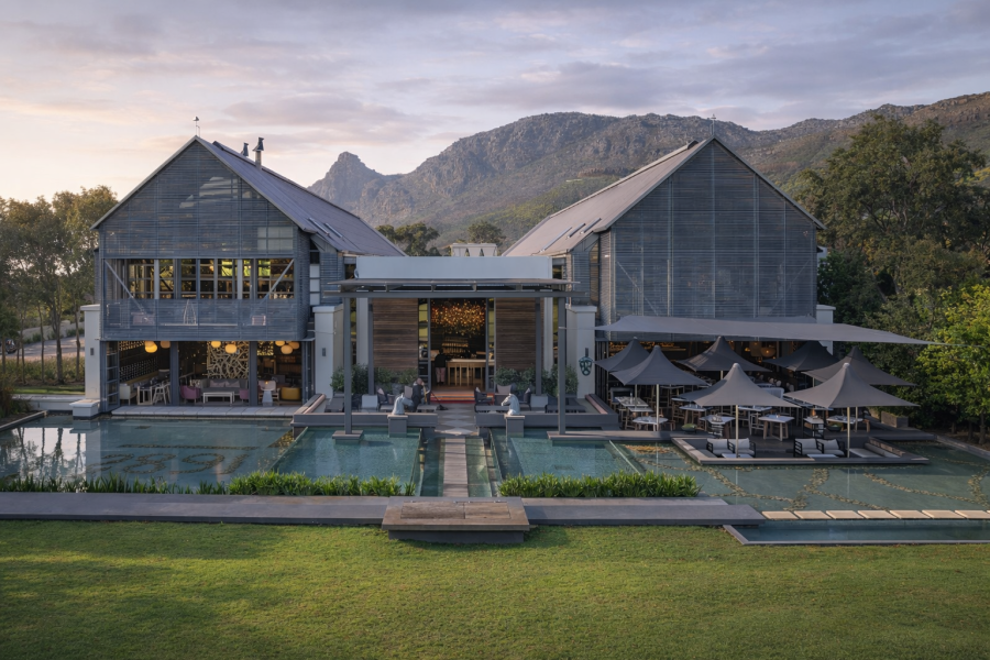 Steenberg Golf Club Bistro Winery Outside