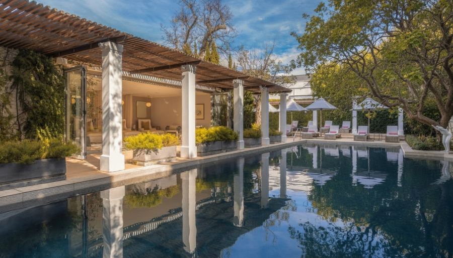 Steenberg Golf Club Spa Pool house
